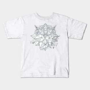 Geometrical Flower Kids T-Shirt